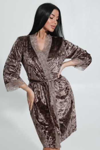 Пеньюар Малахит (Кофе) - Юнион-Текс